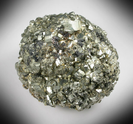Pyrite with Talc and Magnetite from ZCA Pierrepont Mine, Grange Ore Body, Pierrepont, St. Lawrence County, New York