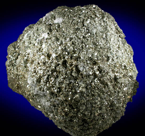 Pyrite with Talc from ZCA Pierrepont Mine, Grange Ore Body, Pierrepont, St. Lawrence County, New York