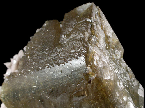 Calcite with Marcasite inclusions from Eastern Rock Products Quarry (Benchmark Quarry), St. Johnsville, Montgomery County, New York