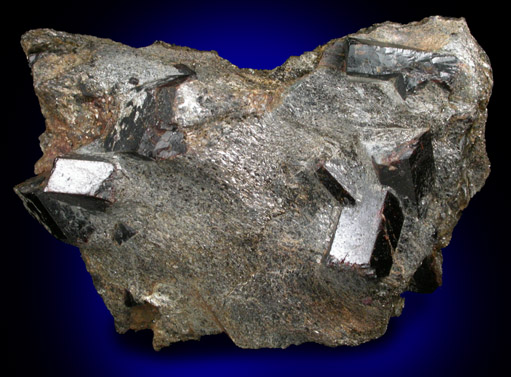 Staurolite in mica schist from Cook Road locality, Windham, Cumberland County, Maine