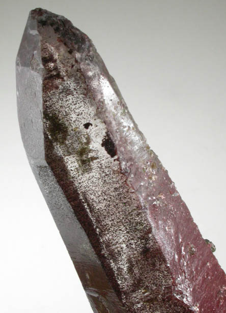 Quartz with Hematite, Magnesite, Uvite Tourmaline from Brumado District, Serra das guas, Bahia, Brazil