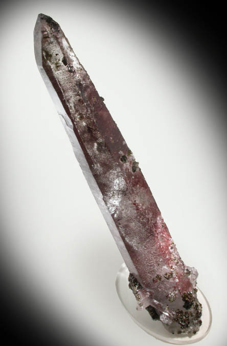 Quartz with Hematite, Magnesite, Uvite Tourmaline from Brumado District, Serra das guas, Bahia, Brazil