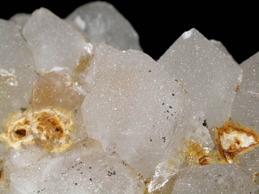 Quartz from Manhan Lead Mines, Loudville District, 3 km northwest of Easthampton, Hampshire County, Massachusetts