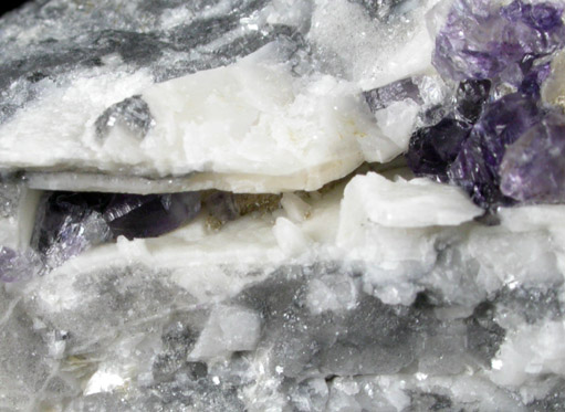 Fluorite from Old Mine Plaza construction site, Mine Hill, Trumbull, Fairfield County, Connecticut