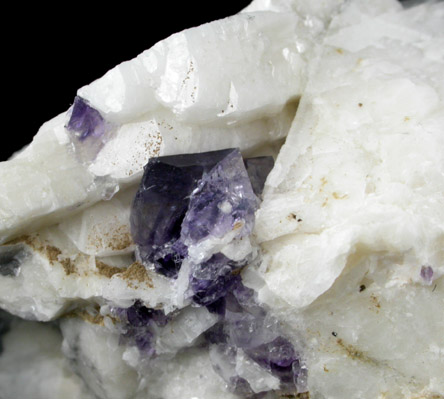 Fluorite from Old Mine Plaza construction site, Mine Hill, Trumbull, Fairfield County, Connecticut