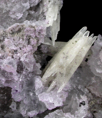 Fluorite and Calcite from Cave-in-Rock District, Hardin County, Illinois