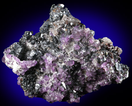 Fluorite, Sphalerite, Quartz from Cave-in-Rock District, Hardin County, Illinois