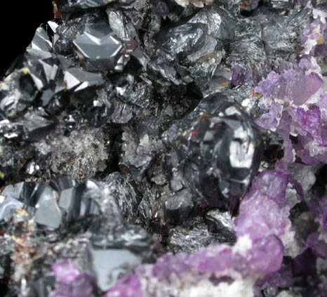 Fluorite, Sphalerite, Quartz from Cave-in-Rock District, Hardin County, Illinois