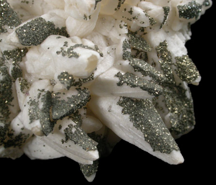 Calcite with Pyrite from Cave-in-Rock District, Hardin County, Illinois