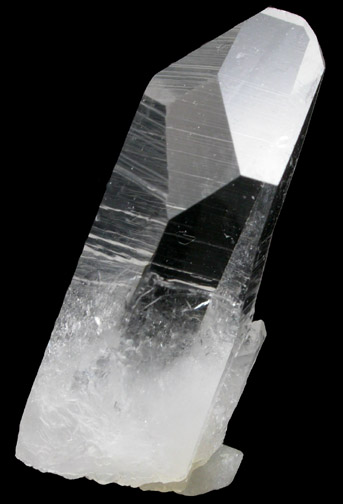 Quartz (with large S-face) from Montgomery County, Arkansas