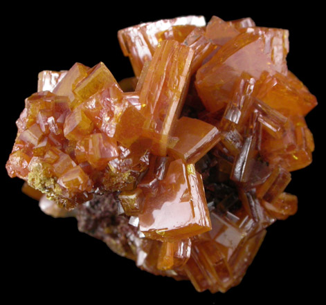 Wulfenite from Ahumada Mine, Sierra de Los Lamentos, Chihuahua, Mexico