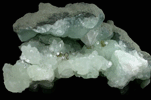 Prehnite with Sphalerite, Calcite and Apophyllite from O and G Industries Southbury Quarry, Southbury, New Haven County, Connecticut