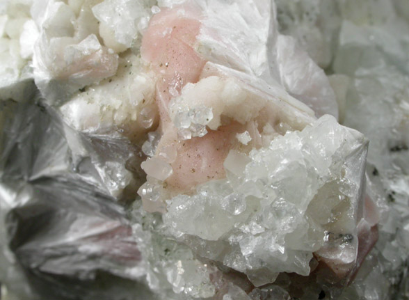 Pectolite with Datolite from Millington Quarry, Bernards Township, Somerset County, New Jersey