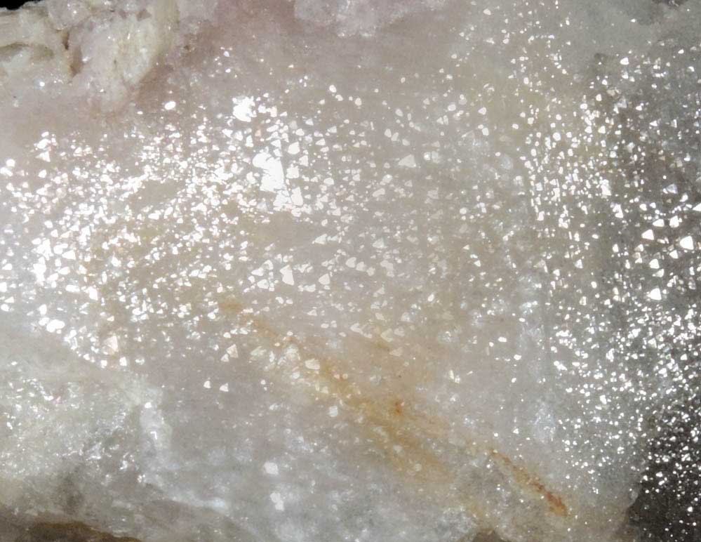Quartz var. Rose Quartz Crystals on Smoky Quartz from Rose Quartz Locality, Plumbago Mountain, Newry, Oxford County, Maine