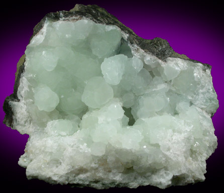 Prehnite from Millington Quarry, Bernards Township, Somerset County, New Jersey