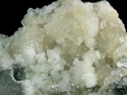 Prehnite from O and G Industries Southbury Quarry, Southbury, New Haven County, Connecticut