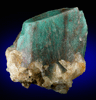 Microcline var. Amazonite from Crystal Peak area, 6.5 km northeast of Lake George, Park-Teller Counties, Colorado