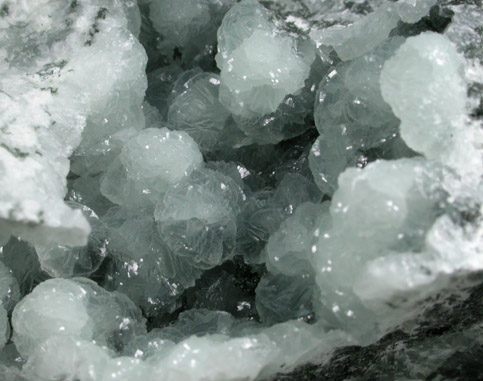 Prehnite from O and G Industries Southbury Quarry, Southbury, New Haven County, Connecticut