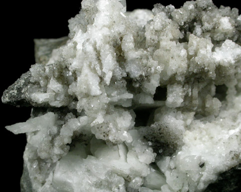 Datolite pseudomorphs after Anhydrite with Calcite from Millington Quarry, Bernards Township, Somerset County, New Jersey