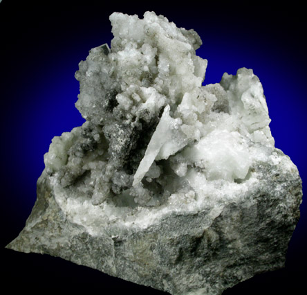 Datolite pseudomorphs after Anhydrite with Calcite from Millington Quarry, Bernards Township, Somerset County, New Jersey