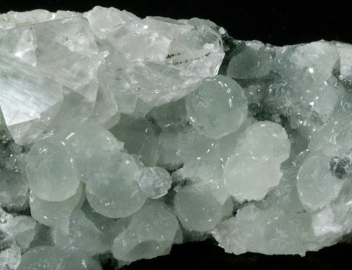 Prehnite and Calcite from Millington Quarry, Bernards Township, Somerset County, New Jersey