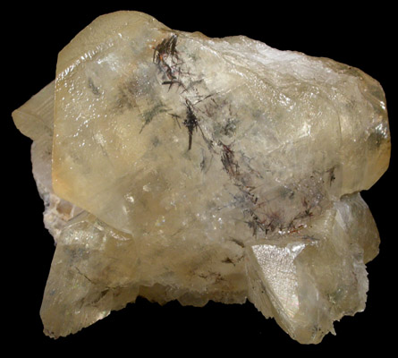 Calcite with Marcasite inclusions from Eastern Rock Products Quarry (Benchmark Quarry), St. Johnsville, Montgomery County, New York