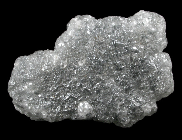 Diamond (18.06 carat gray complex crystal cluster) from Mbuji-Mayi (Miba), 300 km east of Tshikapa, Democratic Republic of the Congo