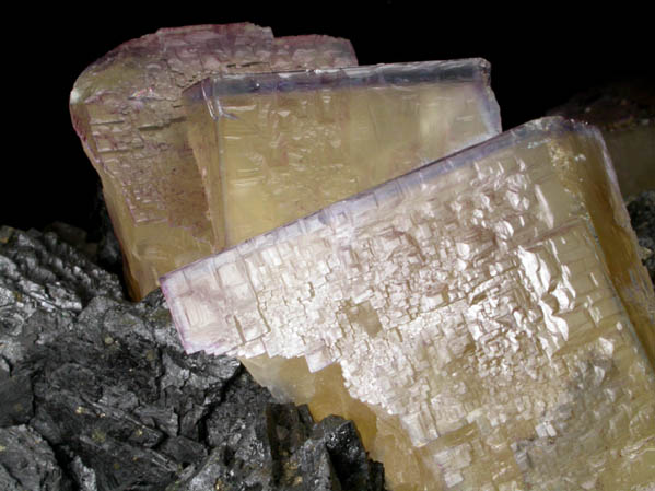 Fluorite on Sphalerite from Cave-in-Rock District, Hardin County, Illinois