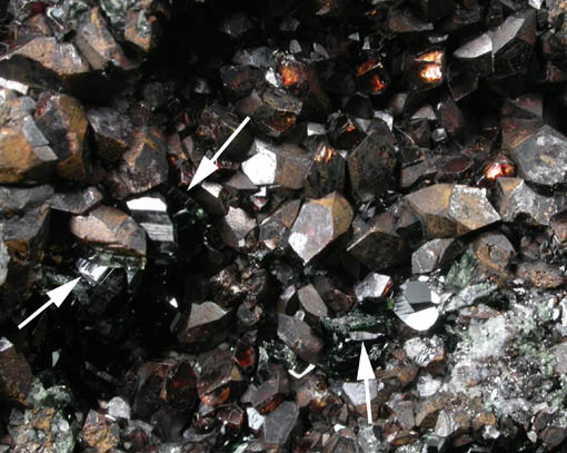 Kulanite and Siderite from Rapid Creek, 70 km northwest of Aklavik, Yukon, Canada (Type Locality for Kulanite)