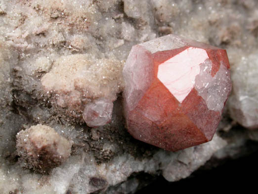 Analcime from Quincy Mine, Hancock, Keweenaw Peninsula Copper District, Houghton County, Michigan