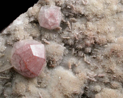 Analcime from Quincy Mine, Hancock, Keweenaw Peninsula Copper District, Houghton County, Michigan