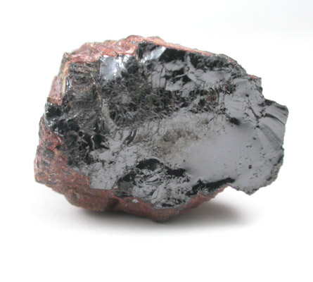 Samarskite-(Y) from Spinelli Quarry, South Glastonbury, Hartford County, Connecticut