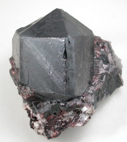 Rutile from Graves Mountain, 19.5 km east of Washington, Lincoln County, Georgia