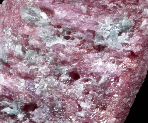 Corundum var. Ruby from Hickory Knoll Creek, Coweeta, Macon County, North Carolina