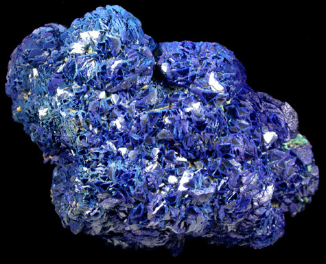 Azurite from Big Indian Mine, near La Sal, San Juan County, Utah