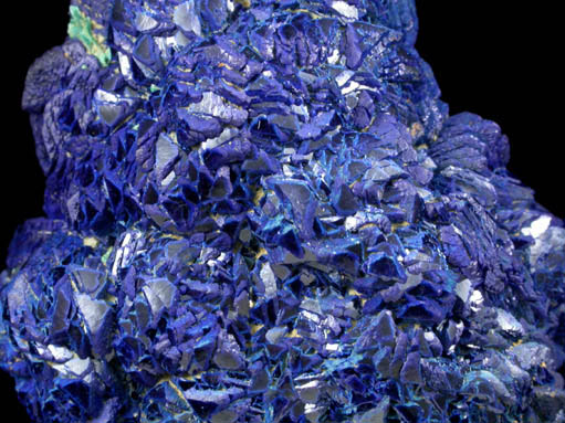 Azurite from Big Indian Mine, near La Sal, San Juan County, Utah