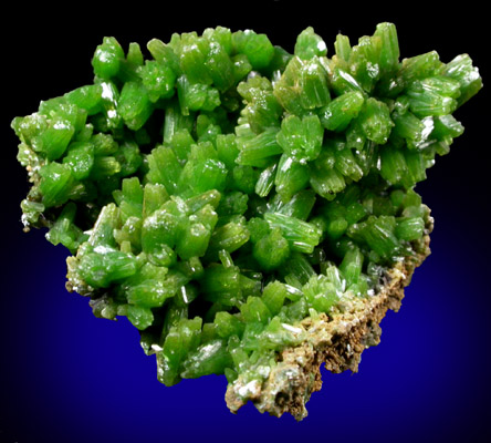 Pyromorphite from Yangshuo, near Guilin, Guangxi Province, China