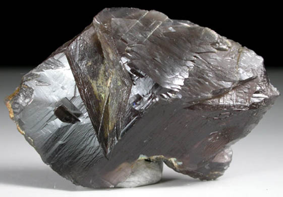 Axinite-(Fe) from La Rampe des Commères, Bourg d'Oisans, Isere, Dauphiné Region, Rhone-Alpes, France (Type Locality for Axinite-(Fe))