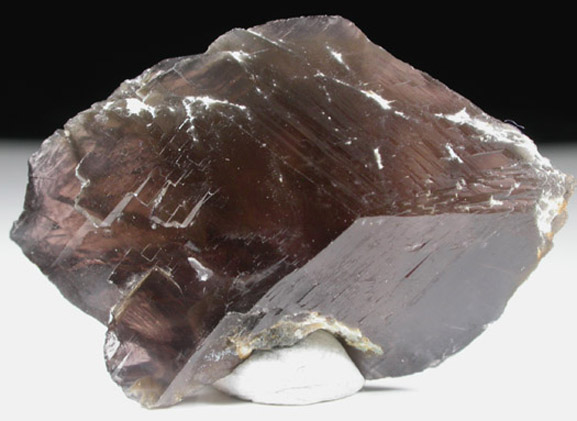 Axinite-(Fe) from La Rampe des Commres, Bourg d'Oisans, Isere, Dauphin Region, Rhone-Alpes, France (Type Locality for Axinite-(Fe))