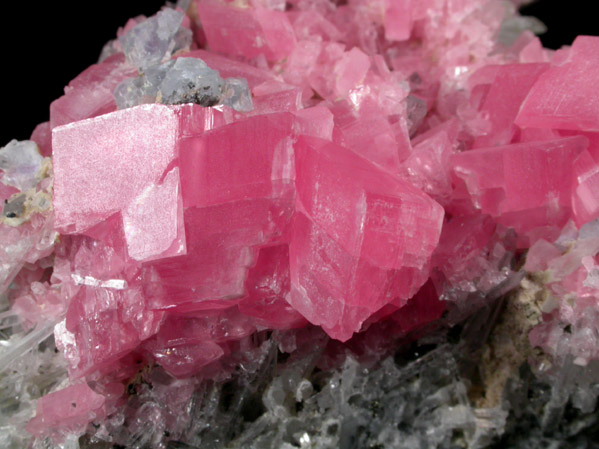 Rhodochrosite, Quartz, Pyrite, Fluorite from Sweet Home Mine, 04-05 Pocket, Watercouse Raise, Buckskin Gulch, Alma District, Park County, Colorado