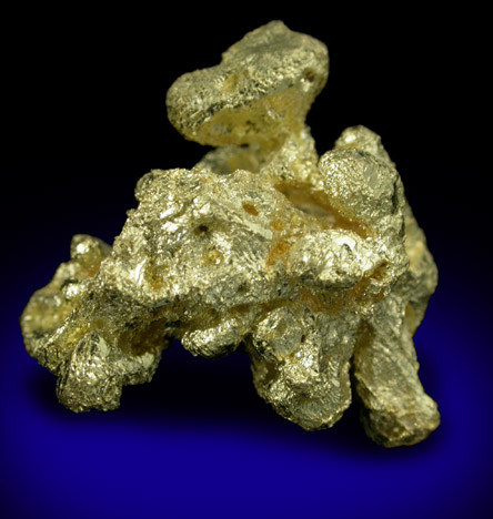 Gold (Spinel-law twinned crystals) from Mockingbird Mine, Mariposa County, California