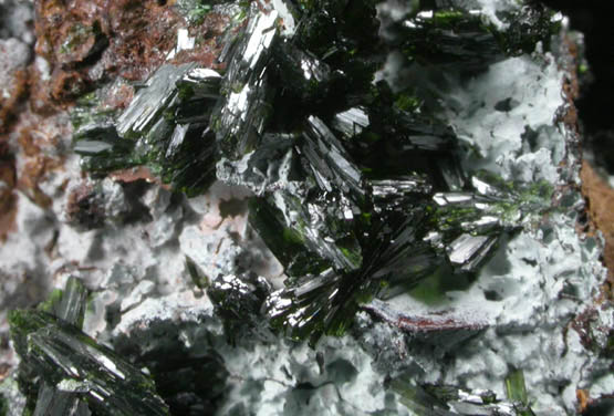 Olivenite from Majuba Hill, Pershing County, Nevada