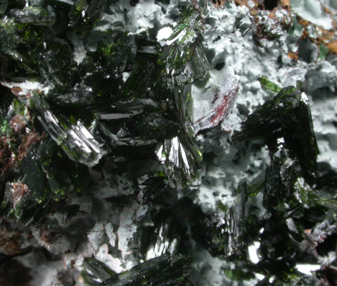 Olivenite from Majuba Hill, Pershing County, Nevada