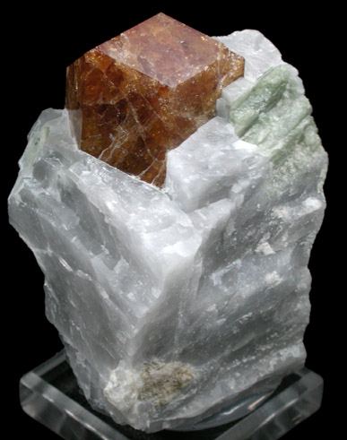 Grossular Garnet from Crestmore, Commercial Quarry, Riverside County, California