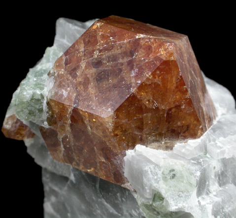 Grossular Garnet from Crestmore, Commercial Quarry, Riverside County, California