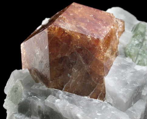 Grossular Garnet from Crestmore, Commercial Quarry, Riverside County, California