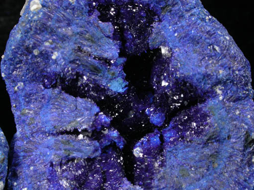 Azurite (nodule) from Blue Ball Mine, 4.8 km south of Miami, Gila County, Arizona