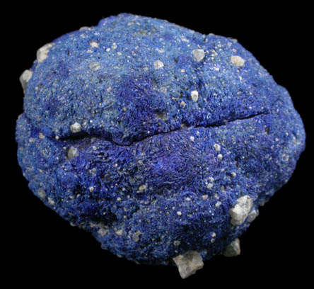 Azurite (nodule) from Blue Ball Mine, 4.8 km south of Miami, Gila County, Arizona