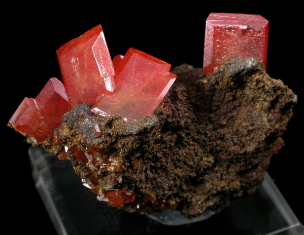 Wulfenite from Red Cloud Mine, Red Gem Pocket, Silver District, La Paz County, Arizona