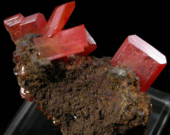 Wulfenite from Red Cloud Mine, Red Gem Pocket, Silver District, La Paz County, Arizona